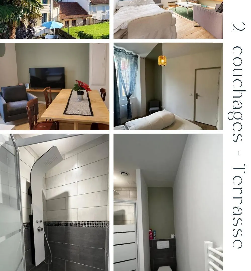 לורדה Charmant 2 Pieces Avec Terrasse Proche Centre Ville - Parking Gratuit A Proximite דירה